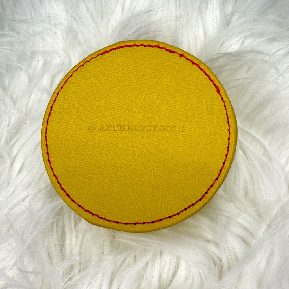 Anthropologie Ondine Catchall Pouch - Mustard Yellow - Picture 6 of 15
